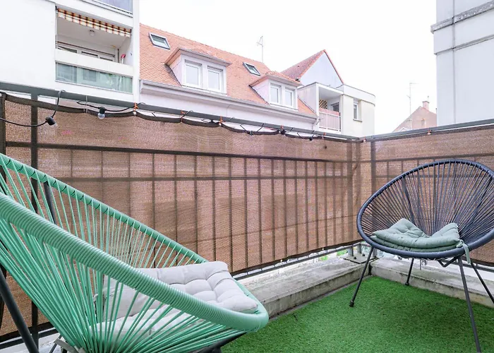 Le St - Terrasse, Parking Prive, Baignoire * 스트라스부르